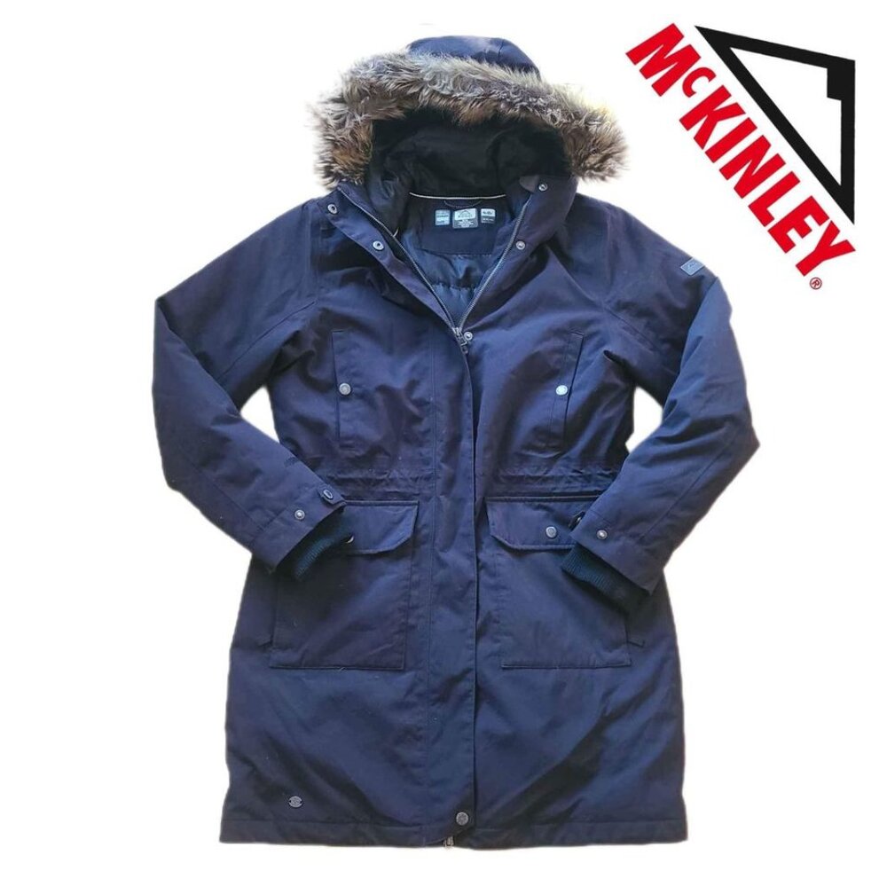 McKinley Down filled Hooded Parka Black - Size Women's Medium
